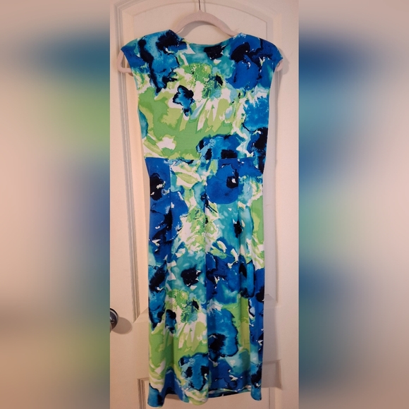 Lauren ralph lauren floral dress size 4 - Picture 2 of 8